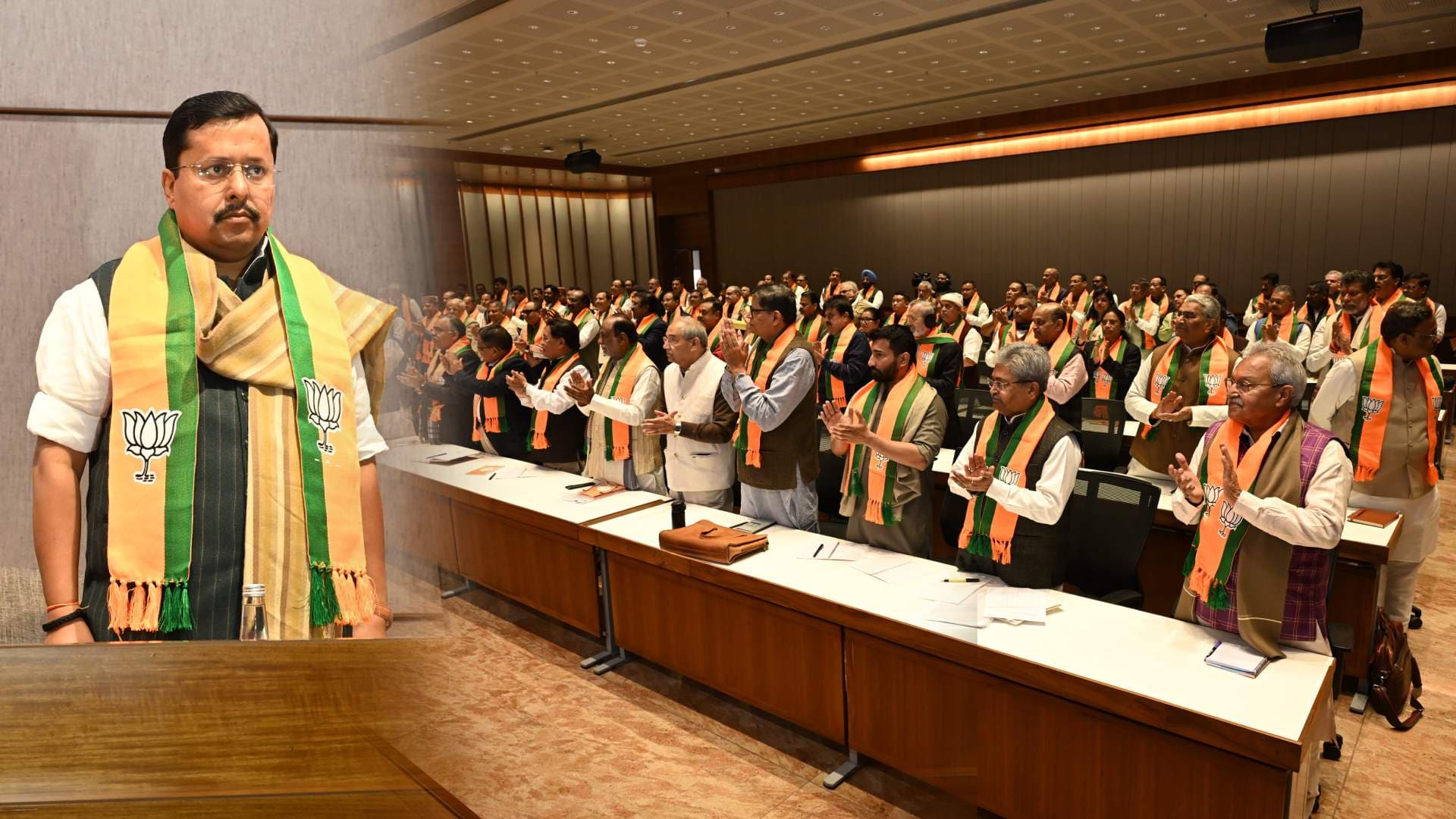 Nitin Nabin Chairs First BJP Organisational Meet in Delhi