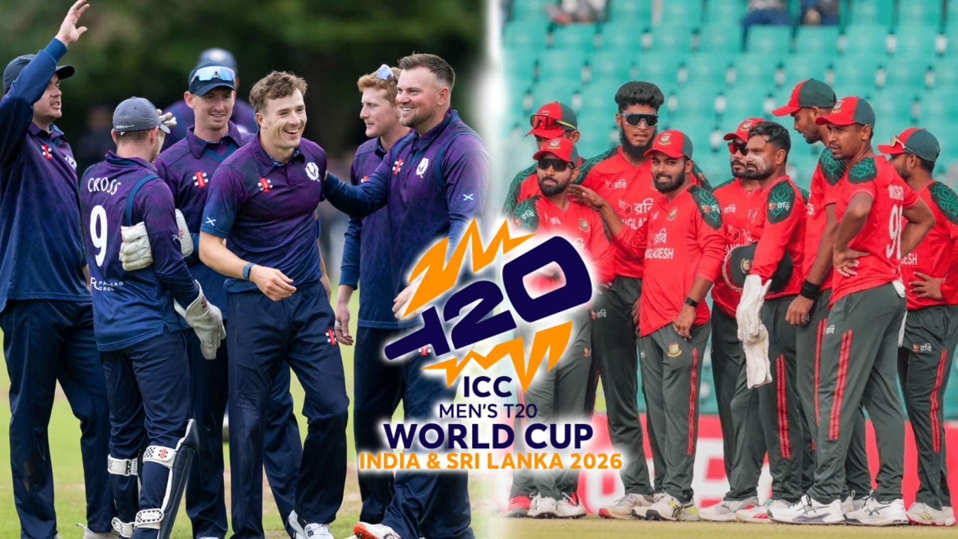 Scotland In as ICC Drops Bangladesh from 2026 T20 World Cup after Security Row