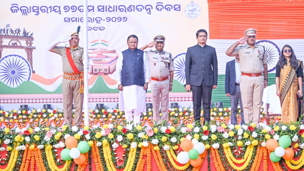 Republic Day: Odisha CM Highlights Women’s Safety, Farmers’ Growth, And Industry Push