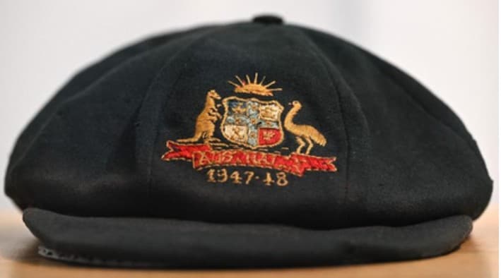 Don Bradman’s 1947 Baggy Green Fetches 460,000 Dollars At Gold Coast Auction