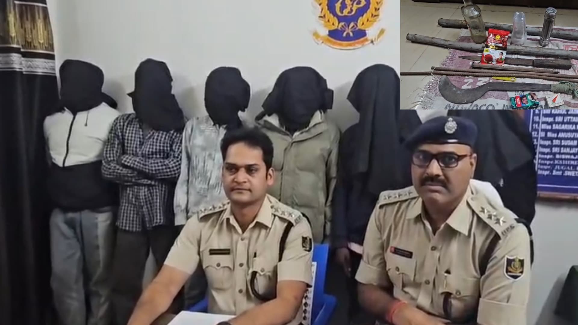 Koraput Police Thwart Major Dacoity, Arrest Six Youths in Midnight Operation