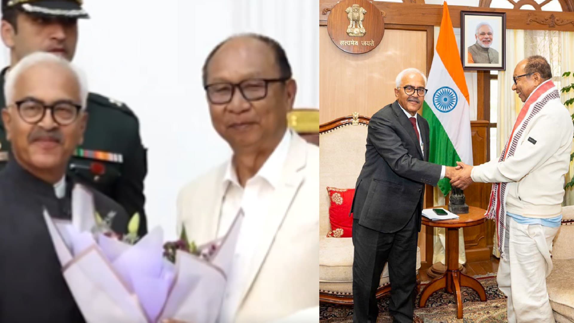 Y Khemchand Singh Becomes Manipur CM, Two Deputy CMs Also Take Oath