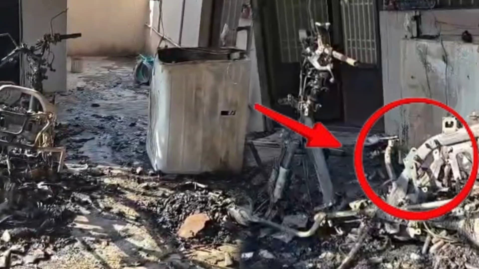Brand New Electric Scooter Explodes Inside Rayagada Home at Midnight, Property Worth Lakhs Destroyed