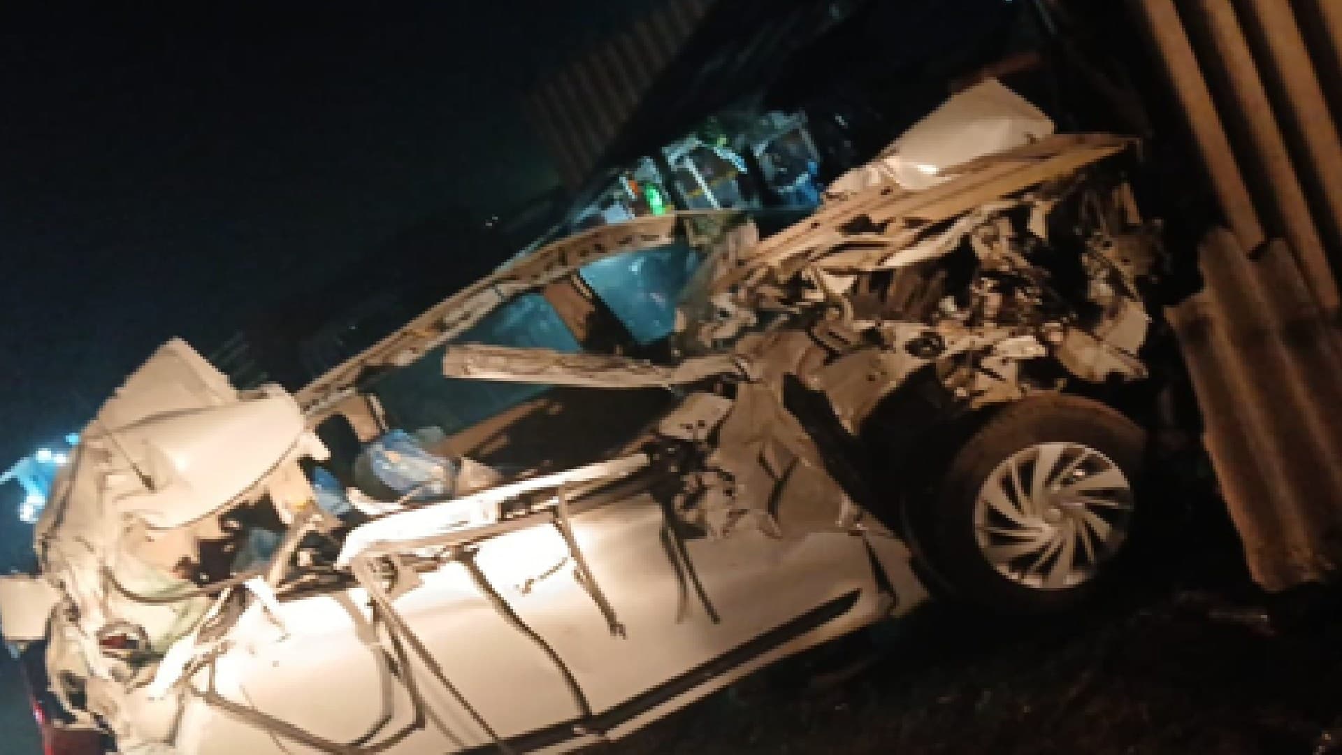 Car Rams Into Rear End of Container Truck in Odisha's Soro, Five Injured
