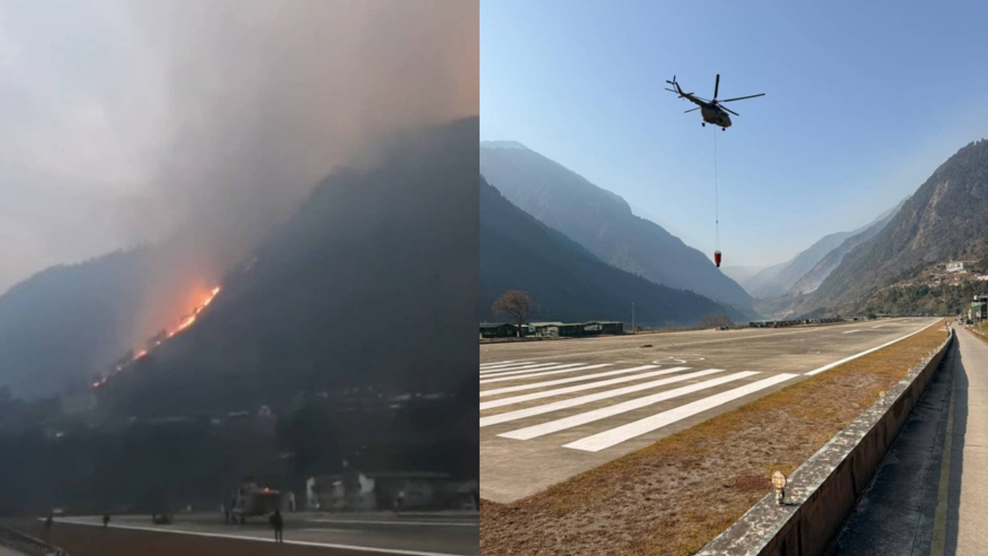 Walong Forest Fire: 1.39 Lakh Litres of water dropped; Army-IAF Intensify efforts 