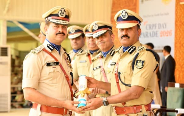 CRPF IG Amitendra Nath Sinha honoured with President’s Medal for Distinguished Service