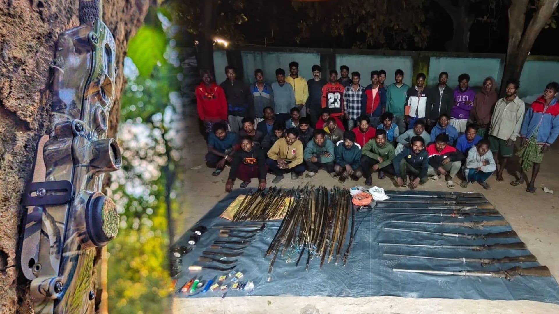 AI Cameras thwart Poaching Attempt in Similipal, 39 Poachers Surrender