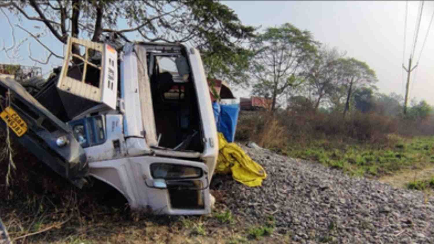 Five Policemen Killed In Trailer-Bolero Collision In Jharsuguda