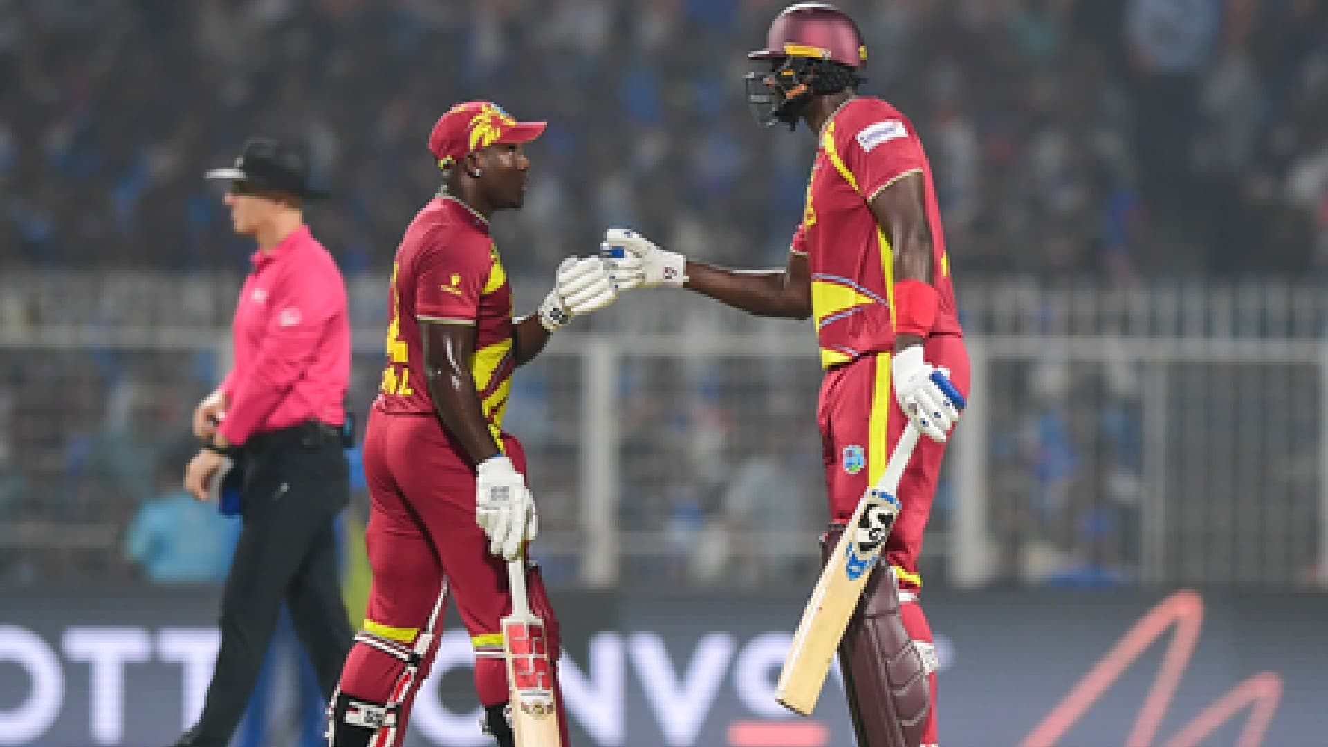 Ind Vs WI: India Need 196 To Reach Semis After West Indies' Late Flourish At Eden Gardens