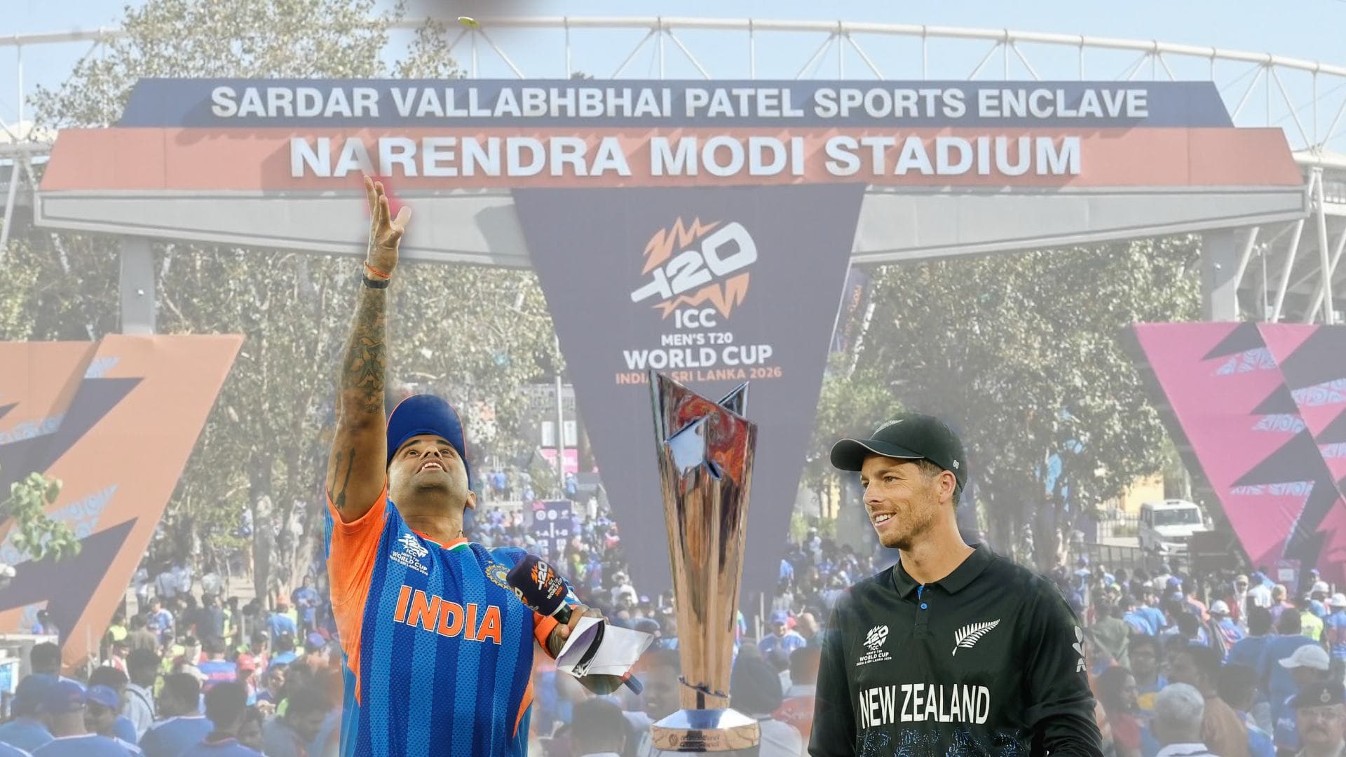 Breaking News: New Zealand Elect to Bowl First in ICC T20 World Cup 2026 Final against Unchanged India