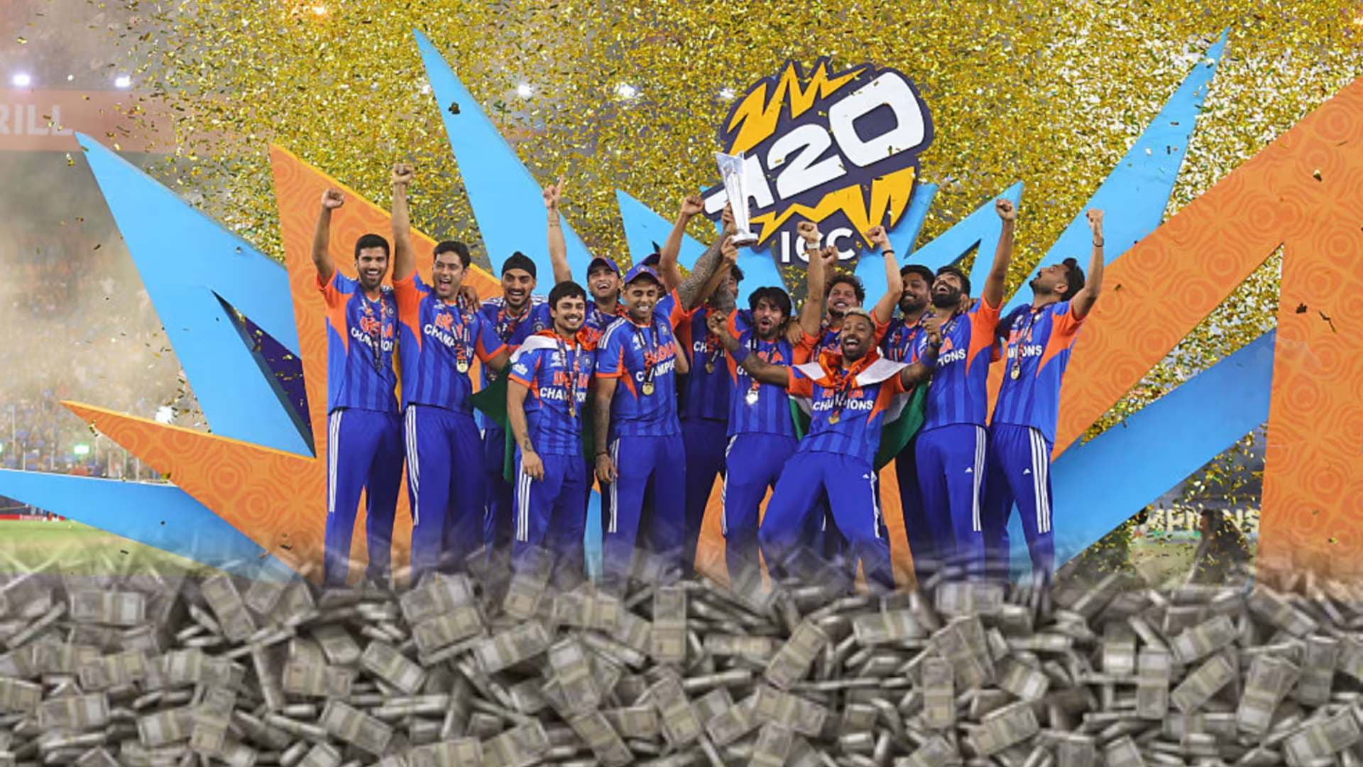 BCCI Announces ₹131 Crore Reward for Team India after T20 World Cup Triumph