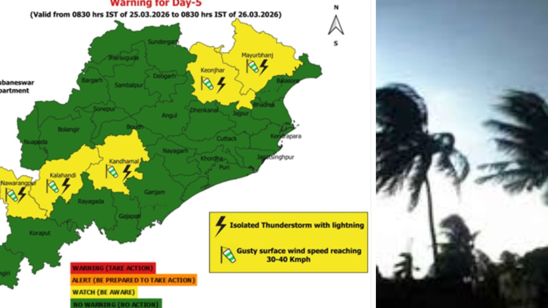 Odisha Weather Forecast: Kalbaisakhi Likely To Resume From March 25