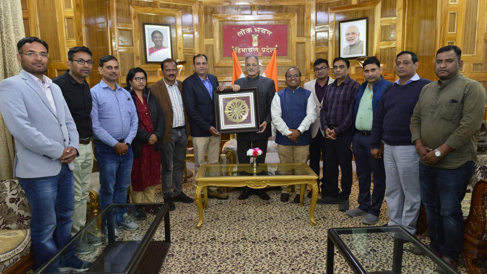 Odisha Media Delegation Meets Himachal Governor, Visits ARTRAC
