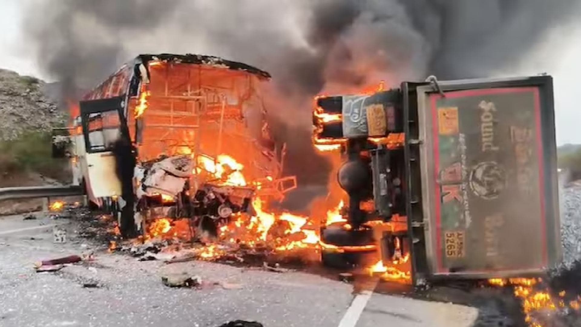 Breaking News: Andhra Bus Tragedy Claims 14 Lives, PM Modi Condoles and Announces Ex-Gratia