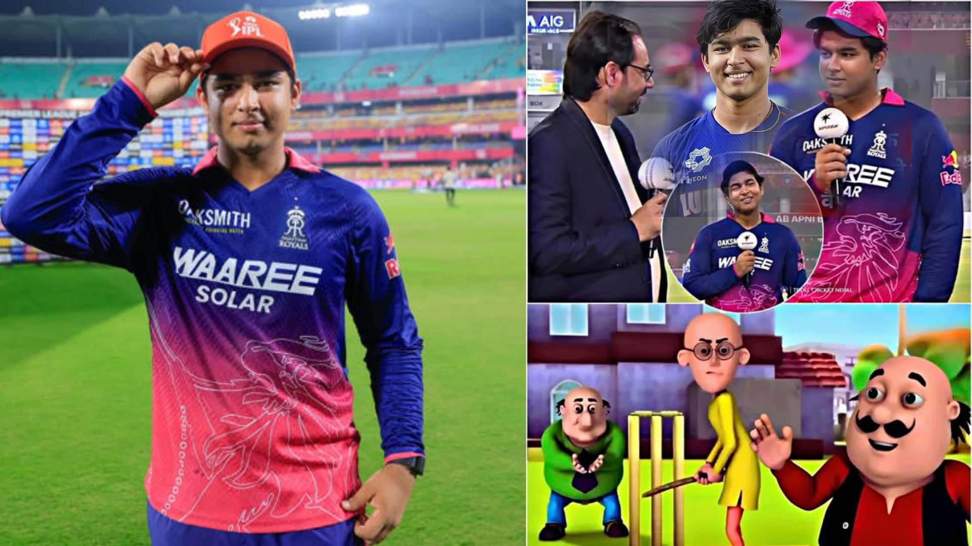 Before Every Match, Teen Sensation Vaibhav Sooryavanshi Switches to Cartoons Mode