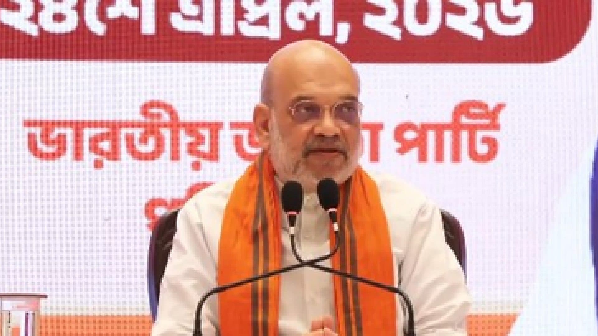 Amit Shah Claims BJP Will Win 110 Seats In Bengal Phase 1 Polls, Form Govt With Clear Majority