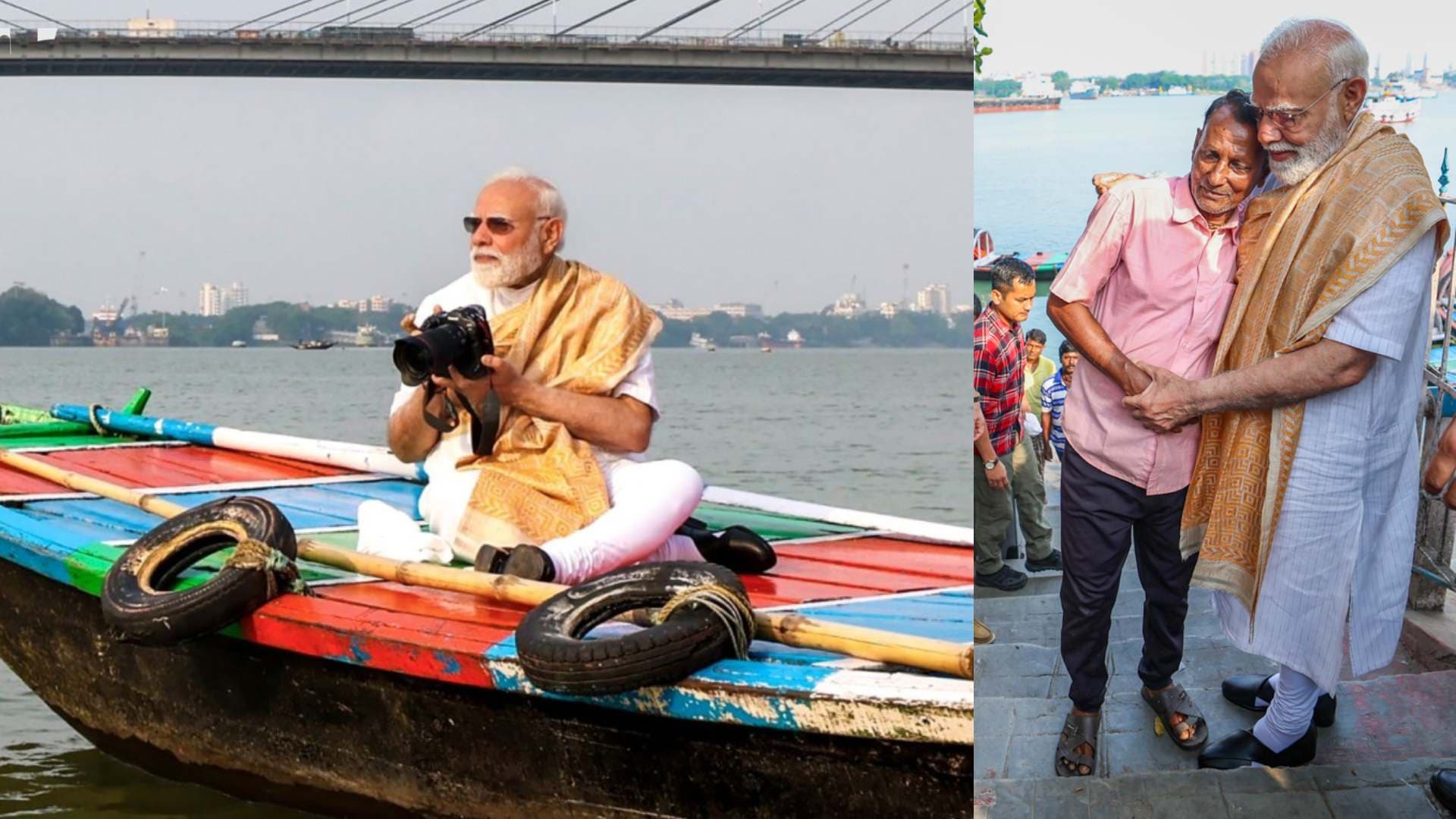 Boatman Gouranga Biswas Rows PM Modi on Hooghly, Calls It a Dream Experience