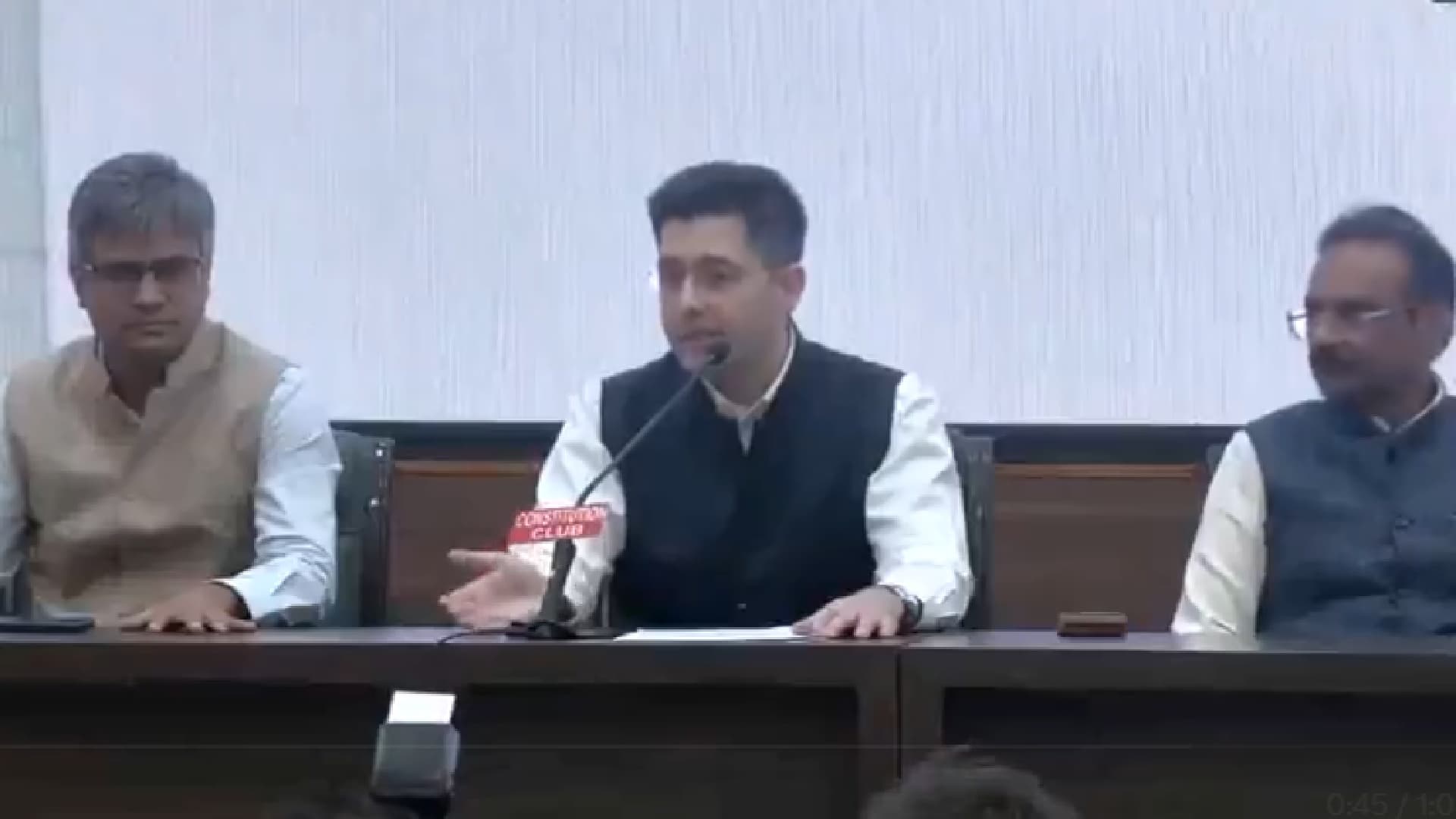 Raghav Chadha, Six Other AAP MPs Quit Party, Announce Merger With BJP