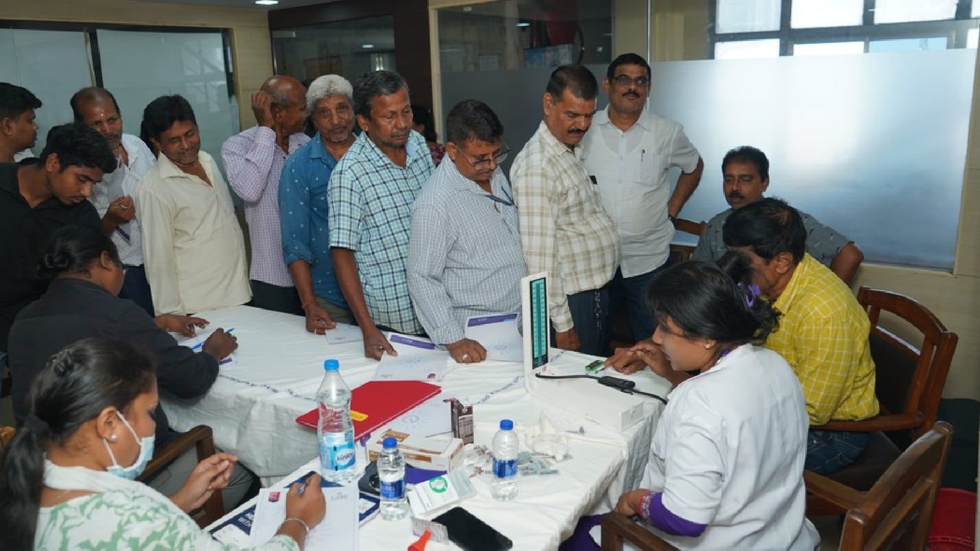 BDA Organises Free Health Camp For Employees In Bhubaneswar