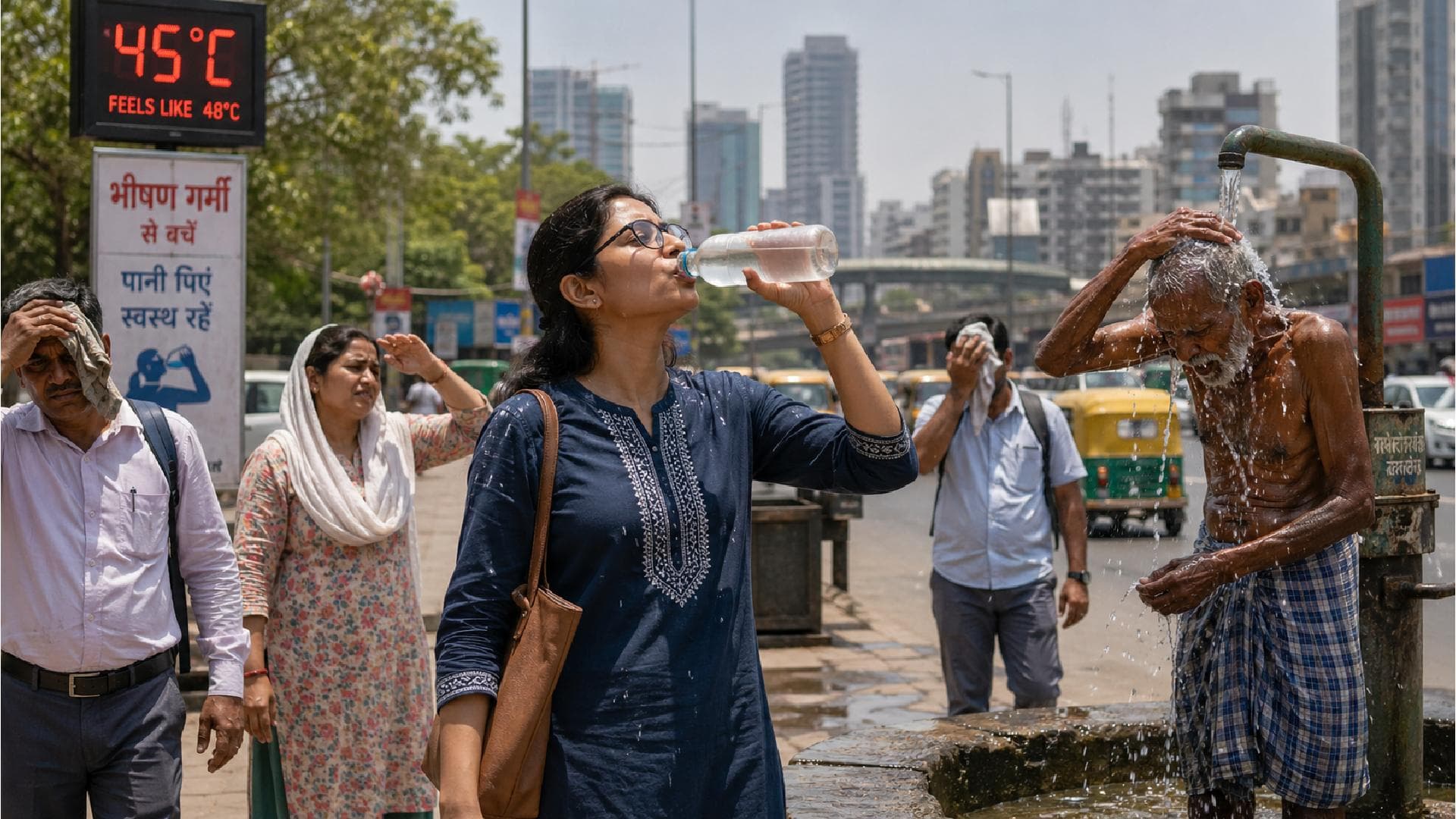 Jharsuguda Records 44.8°C as Heatwave Intensifies in Odisha