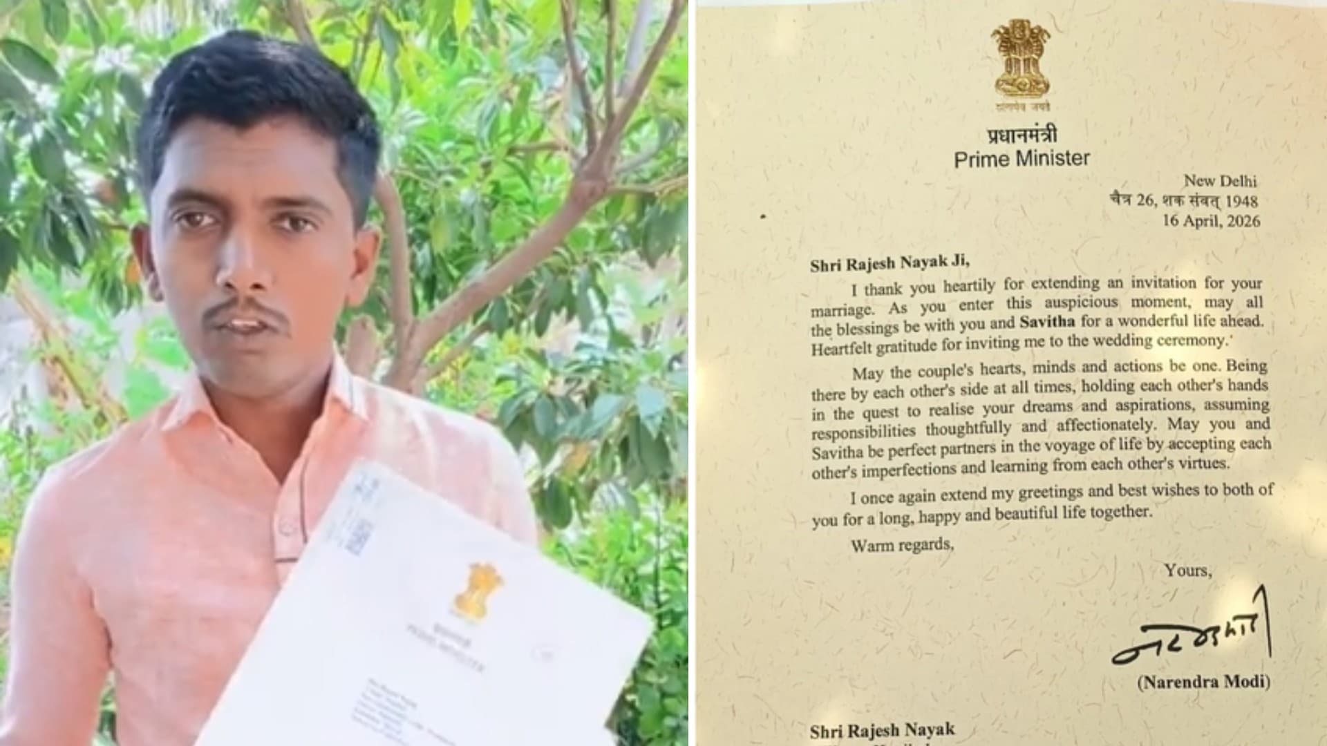 Groom Invites PM Narendra Modi to Wedding, Gets Surprise in Return
