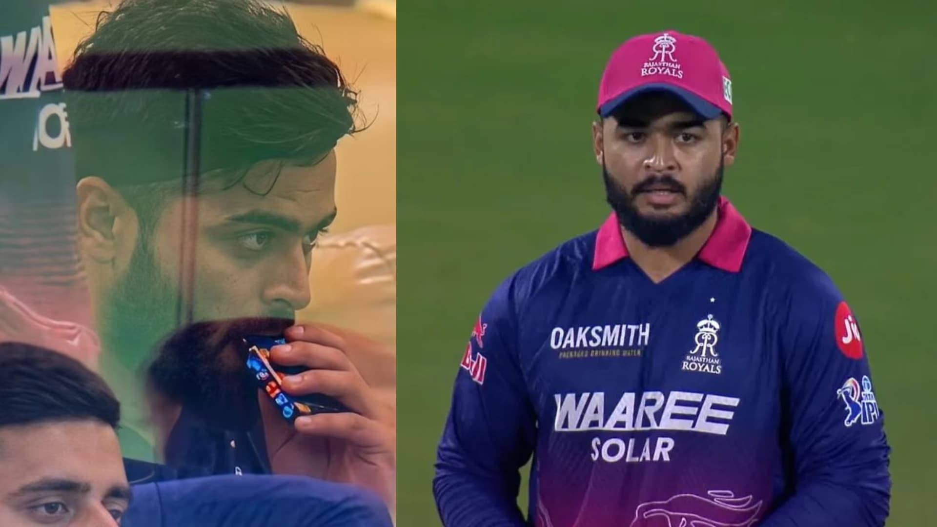 Riyan Parag Allegedly Caught Smoking Inside Dressing Room, Video Goes Viral