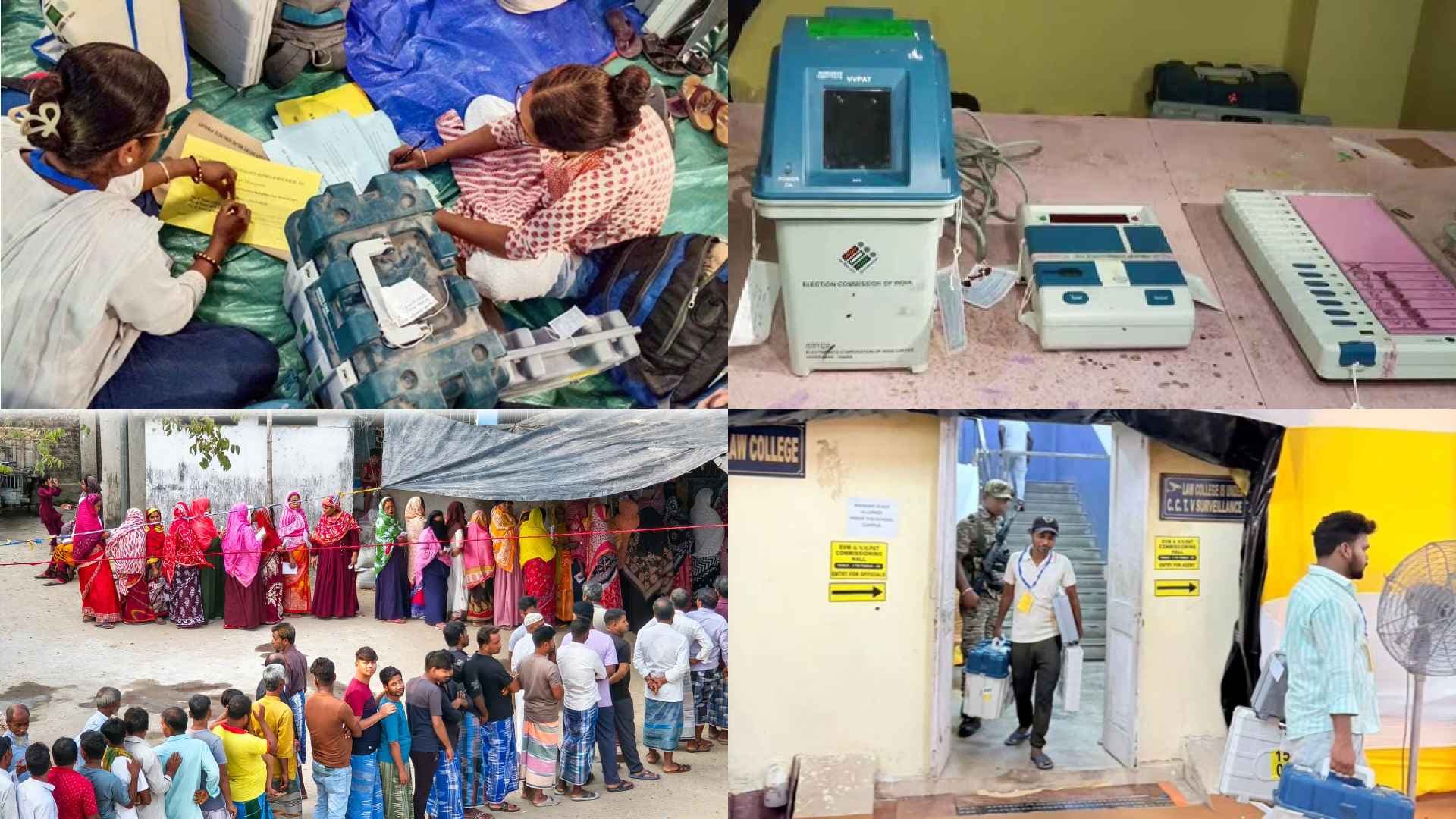 Repolling Ordered at 15 Booths in West Bengal Constituencies