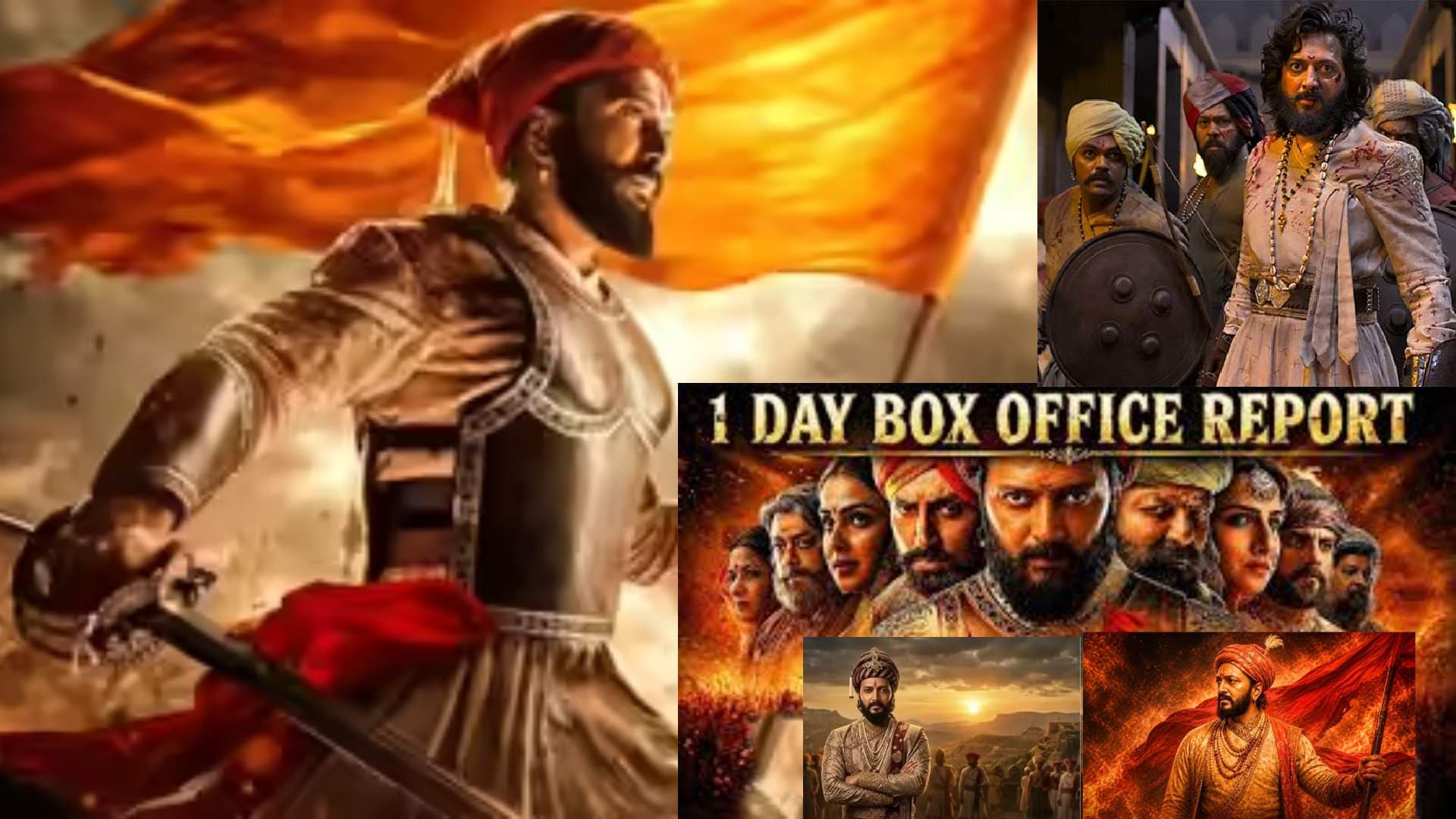 Raja Shivaji Roars at Box Office: Riteish Deshmukh’s Historical Drama Crosses Rs 10 Crore Mark on Day 1