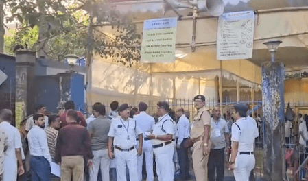 Counting begins With Tallying of Postal Ballots