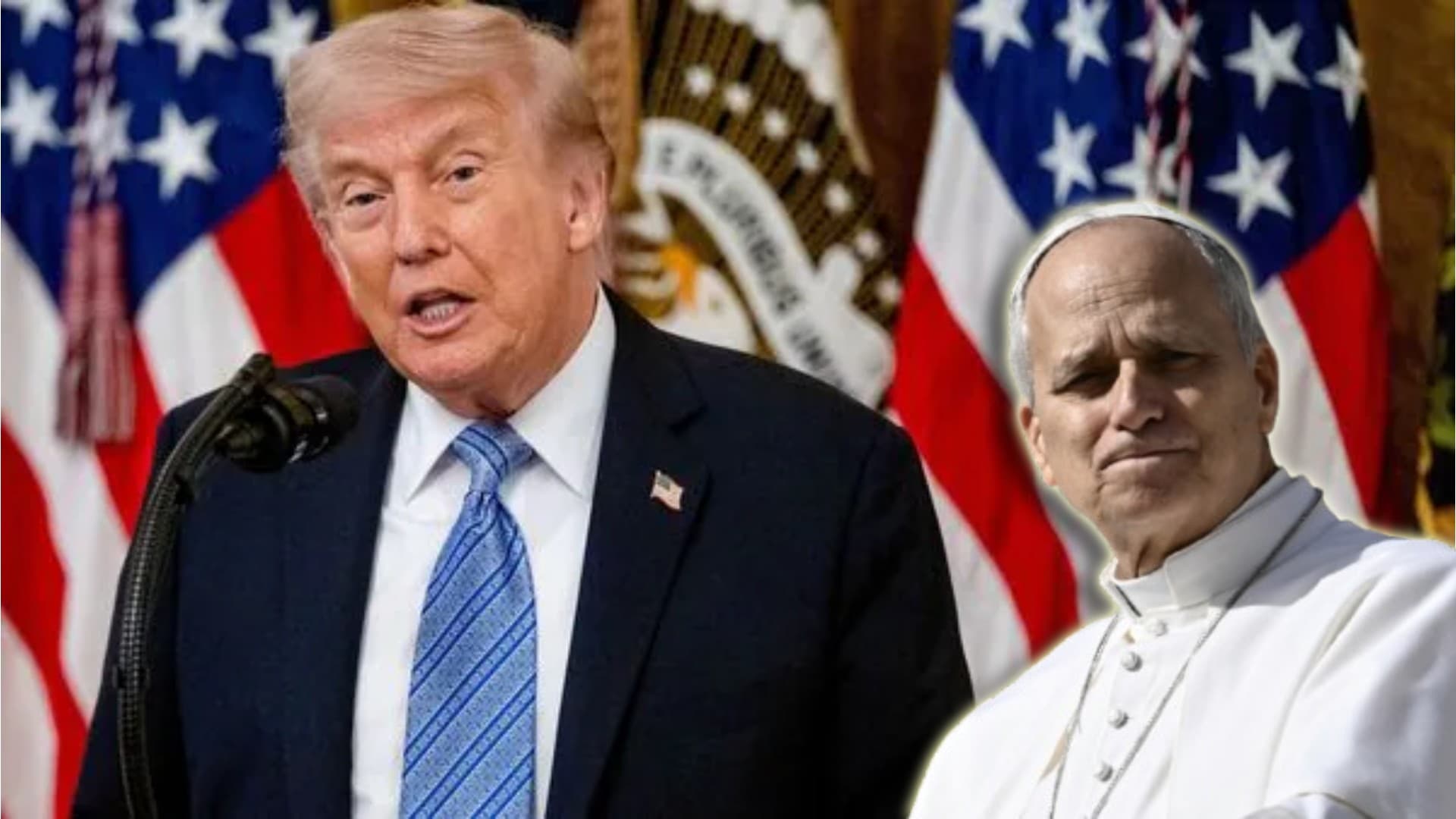 Donald Trump Clashes with Pope Leo over Iran Nuclear Issue