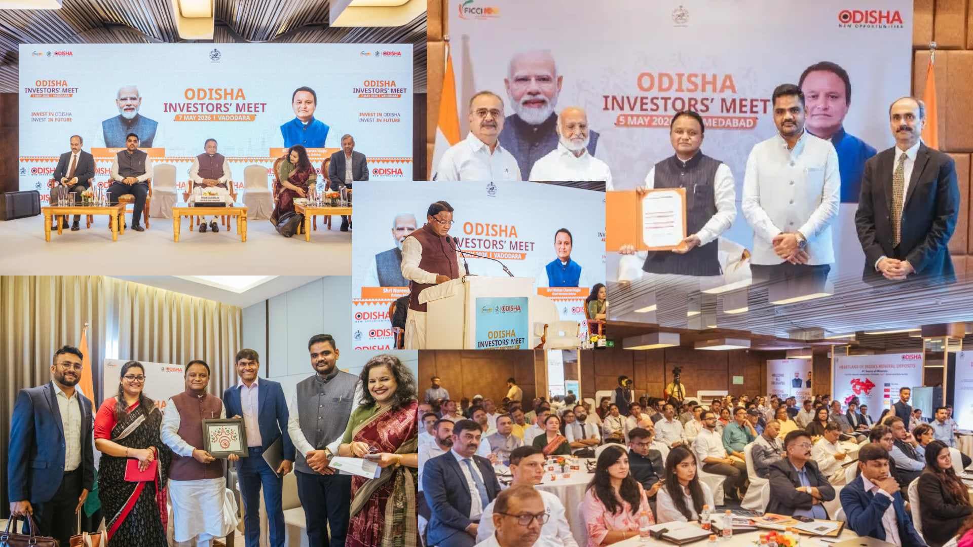 CM Majhi Secures ₹48,330 Crore Investments from Gujarat, Boosting Odisha’s Industrial Growth