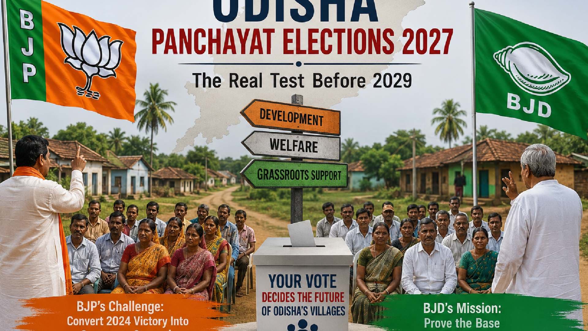 Odisha’s 2027 Panchayat Polls Set to Reflect Political Direction Ahead of 2029