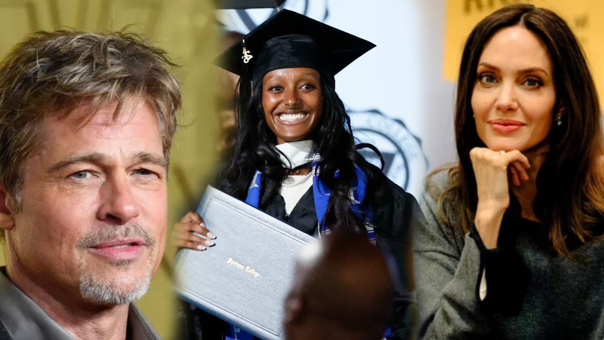 Angelina Jolie's Daughter Zahara Drops Brad Pitt's Last Name At College Graduation Ceremony