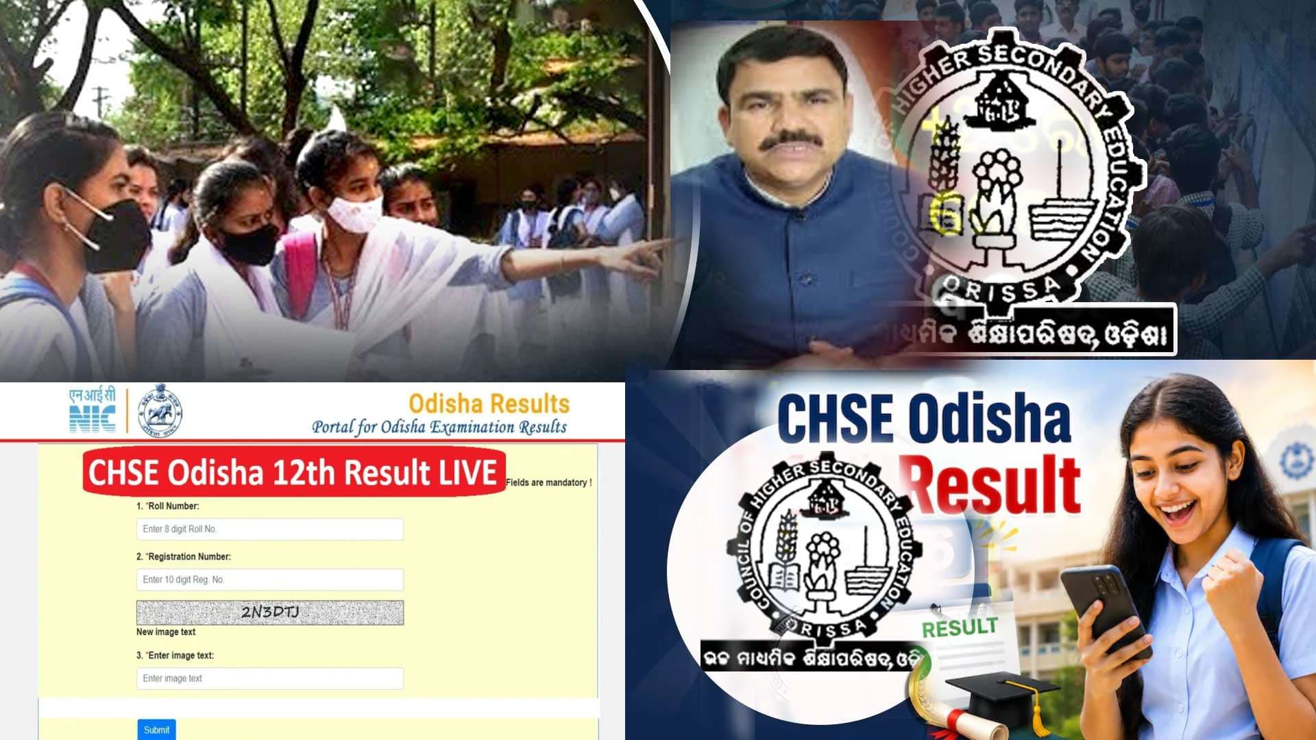 CHSE Odisha +2 Results Out; Minister Makes Historic Announcement