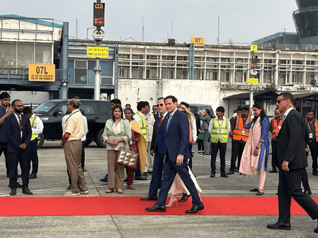 Marco Rubio Begins India Visit, Will Meet PM Modi Today In The Afternoon