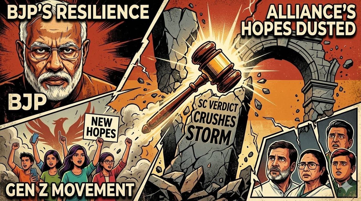 How the SC Dusted Away the SIR Storm and Left the Opposition Gen Z Movement Grounded| Analysis