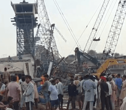 Six Workers Killed As Under-Construction Bridge Collapses In UP's Hamirpur