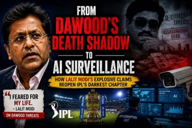 From Dawood's Death Shadow to AI Surveillance: How Lalit Modi's Explosive Claims Reopen IPL's Darkest Chapter