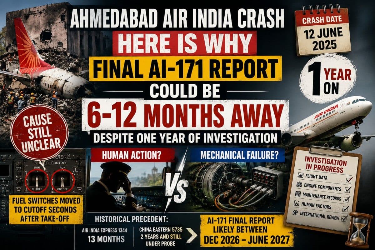 Ahmedabad Air India Crash: Here is Why Final AI-171 Report Could Be 6-12 Months Away Despite One Year of Investigation| Special Report