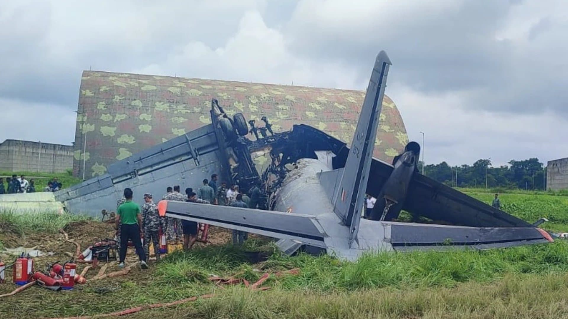 Indian Air Force’s AN‑32 Transport Aircraft Crashes at Jorhat Air Base in Assam