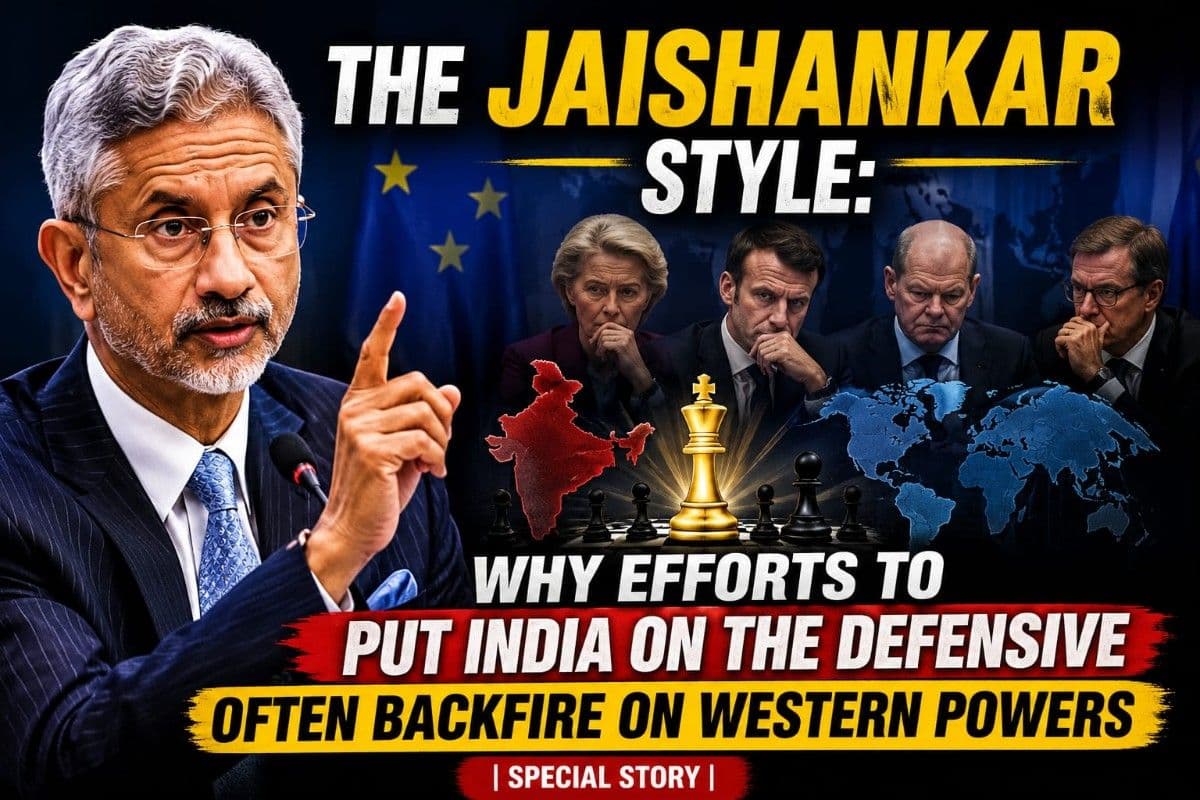 The Jaishankar Style: Why Efforts to Put India on the Defensive Often Backfire Western Powers| Special Story