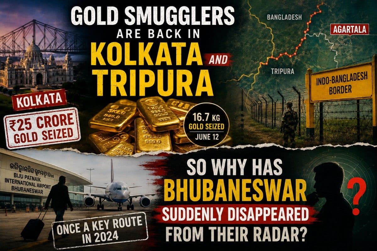 Gold Smugglers Are Back in Kolkata and Tripura; Why Has Bhubaneswar Suddenly Disappeared from Their Radar?| Special Story