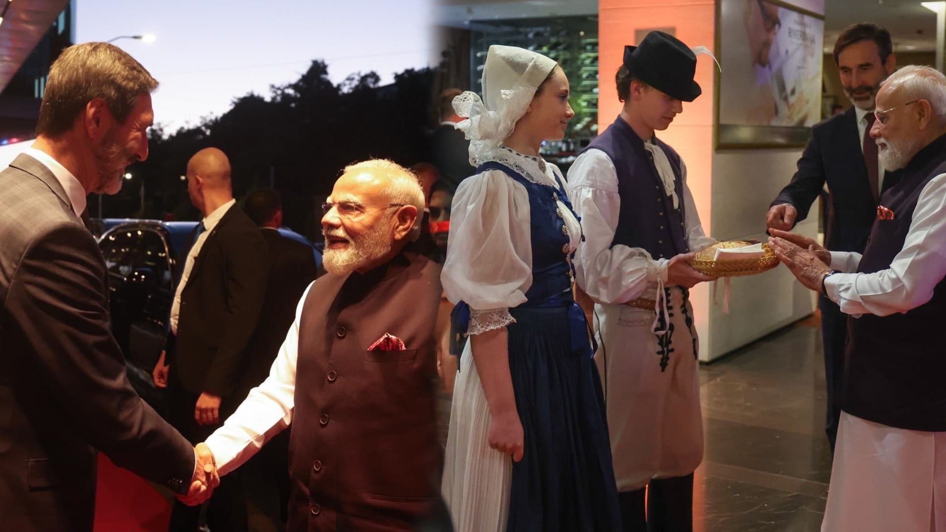 PM Modi Arrives In Bratislava, First Indian Prime Minister To Visit Slovakia Since Its Independence