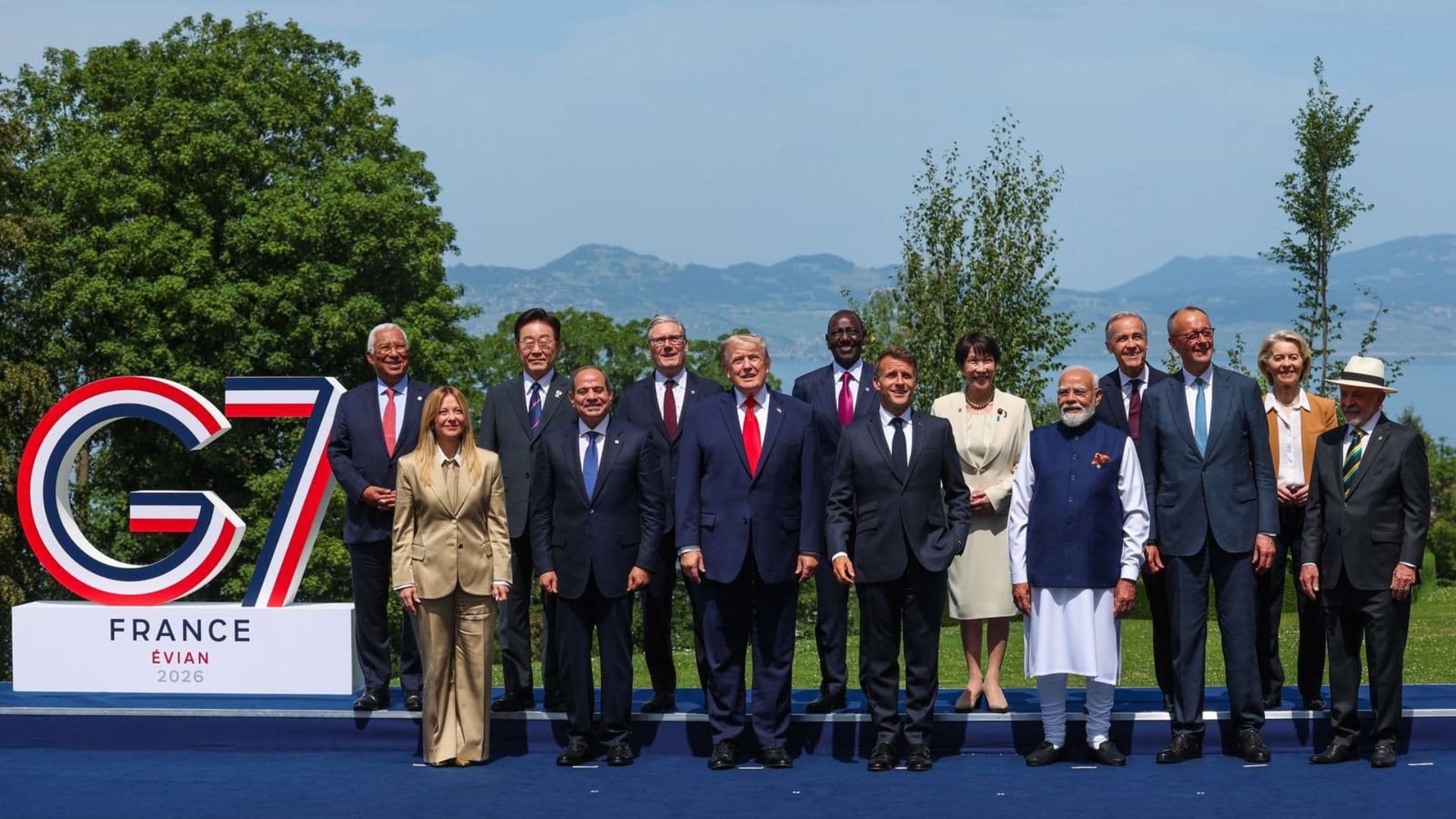 PM Modi Interacts with World Leaders at G7 Summit, Calls for Trust and Solidarity