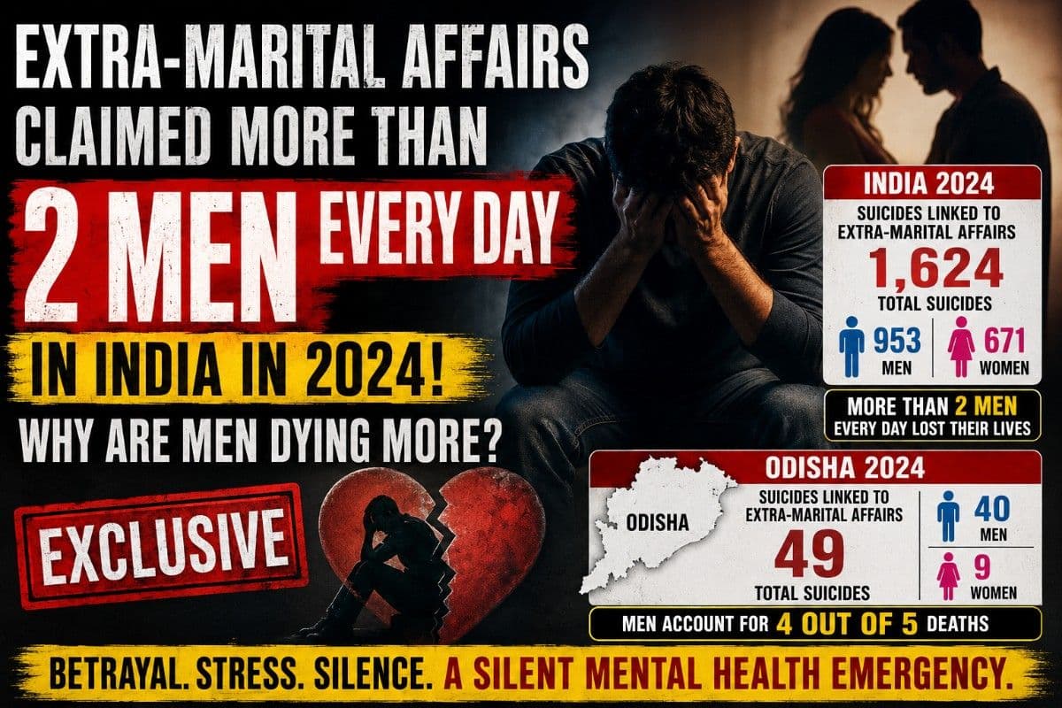 Extra-Marital Affairs Claimed More Than 2 Men Every Day in India in 2024! Why Are Men Dying More? | Exclusive