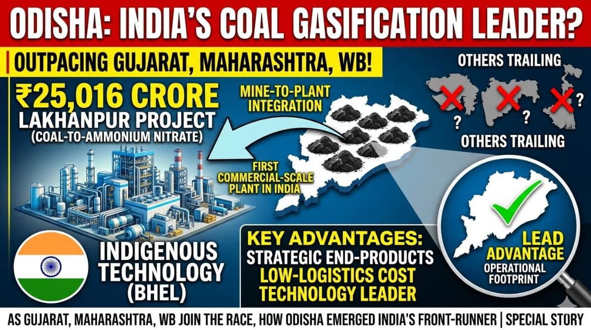As Gujarat, Maharashtra, West Bengal Join Coal Gasification Race, How Odisha Is Emerging India's Front-Runner| Special Story