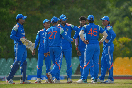 India A Win Tri Series Title With 66 Run Victory Over Sri Lanka A In Dambulla Final