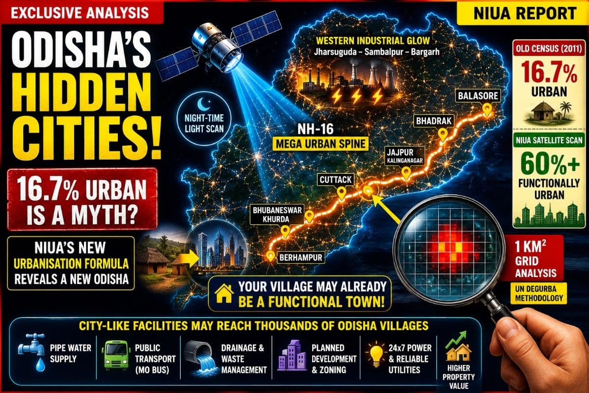NIUA's ‘Functional Urban Settlements’ Formula Could Transform Odisha: Check How Your Village May Soon Get City-Like Facilities| Exclusive