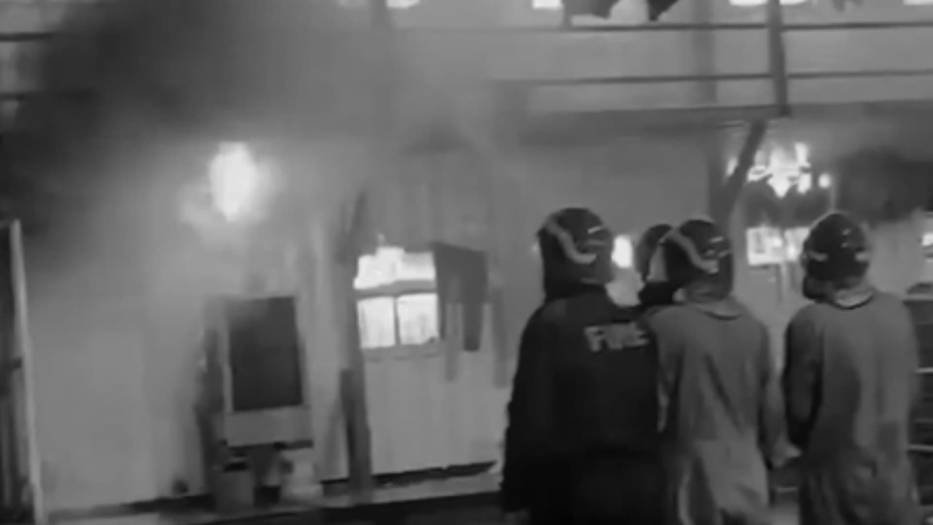 Massive Fire Erupts at Labour Settlement near Udyog Bhawan in Delhi