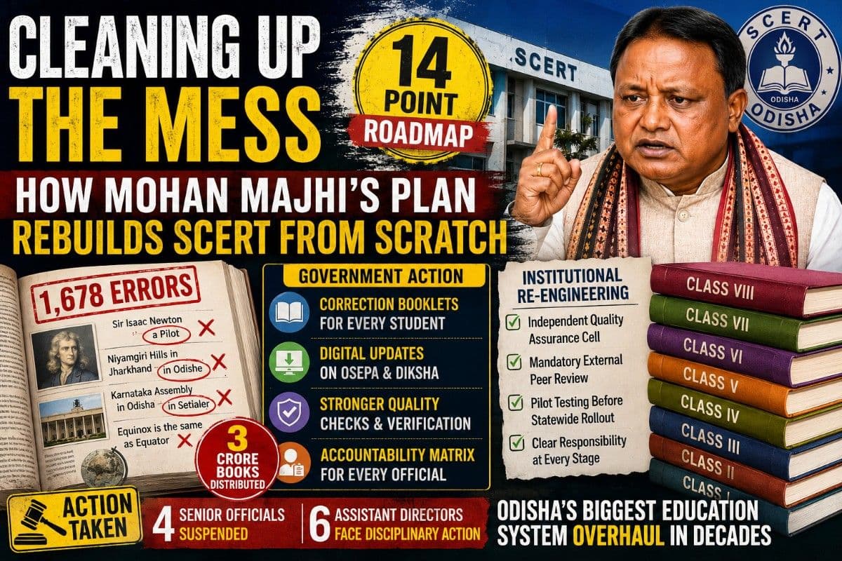 Cleaning Up the Mess: How Odisha Govt Inquiry Committee’s 14-Point Roadmap Aims to Rebuild SCERT After Odisha's Textbook Crisis | Special Report